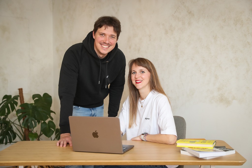 Melanie und Joel — Co-Founders von blynx