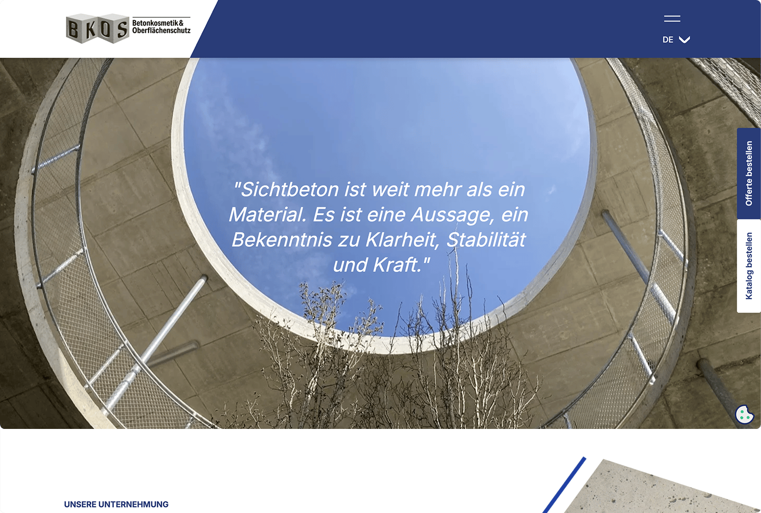 Website-Relaunch für BKOS