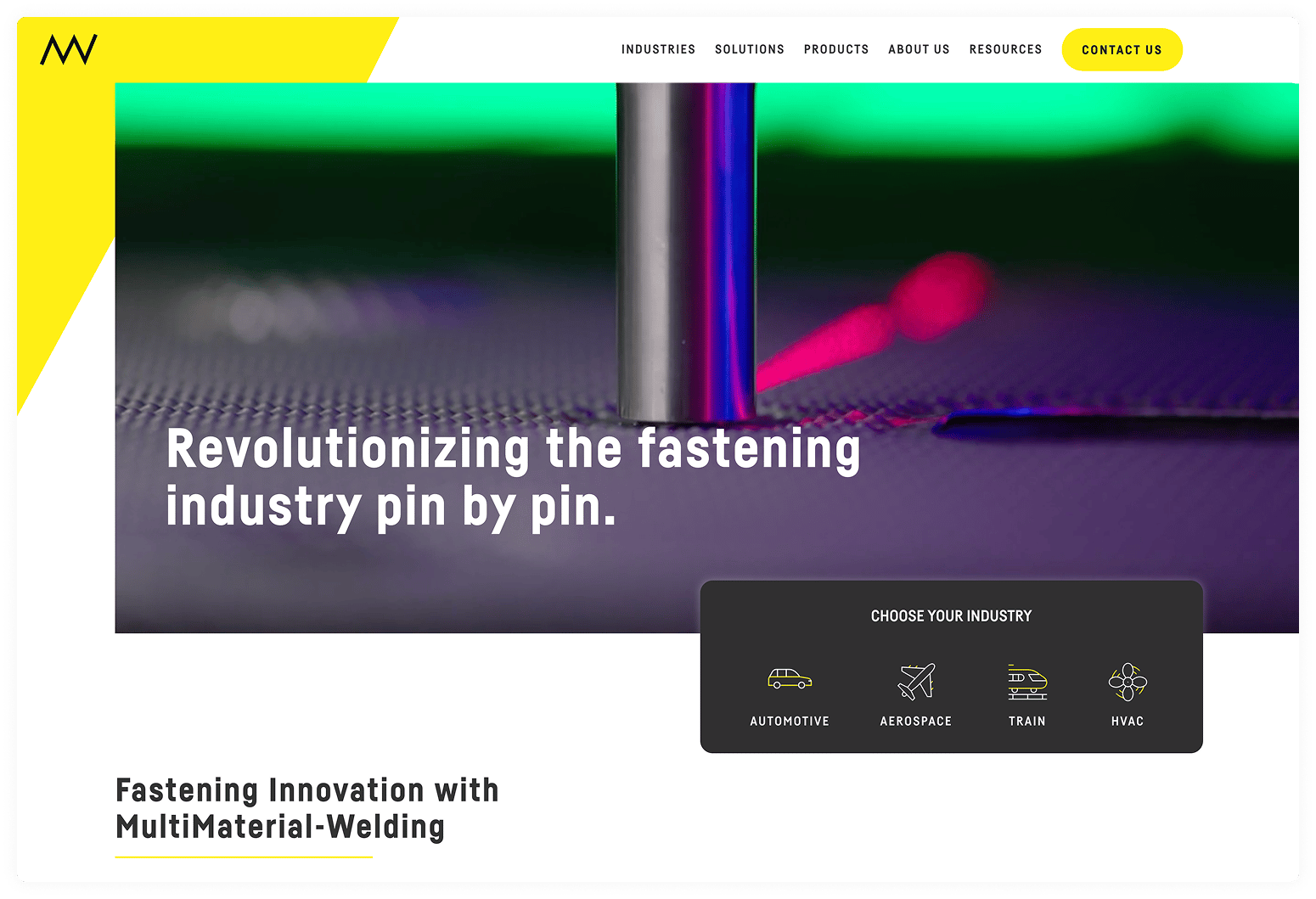 Website Relaunch für MM Welding
