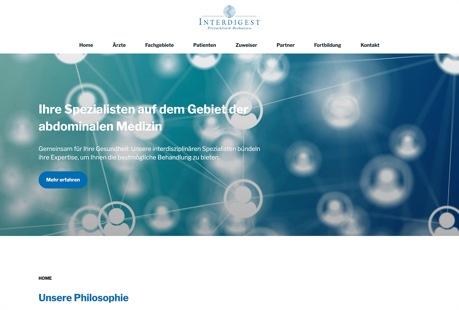 Website Relaunch für Interdigest